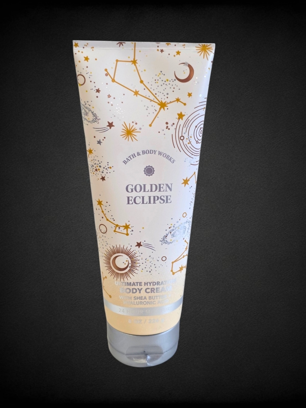 Bath & Body Works Golden Eclipse Body Cream - White & Gold